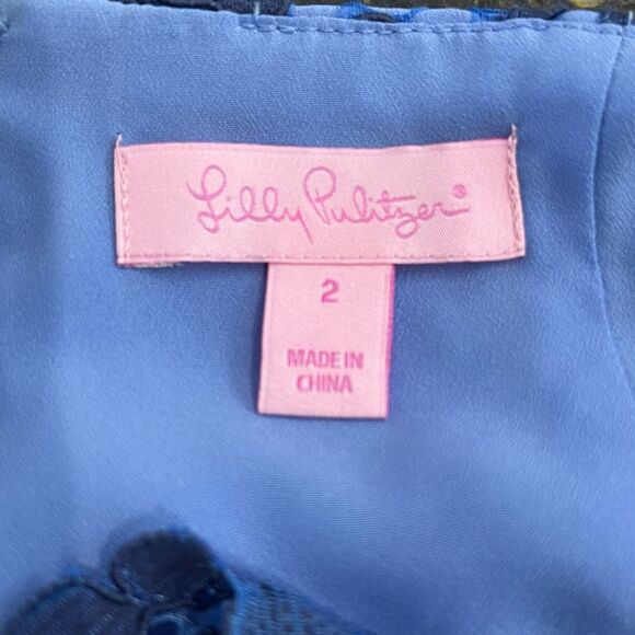 Lilly Pulitzer Lace Overlay Dress - Picture 3 of 5